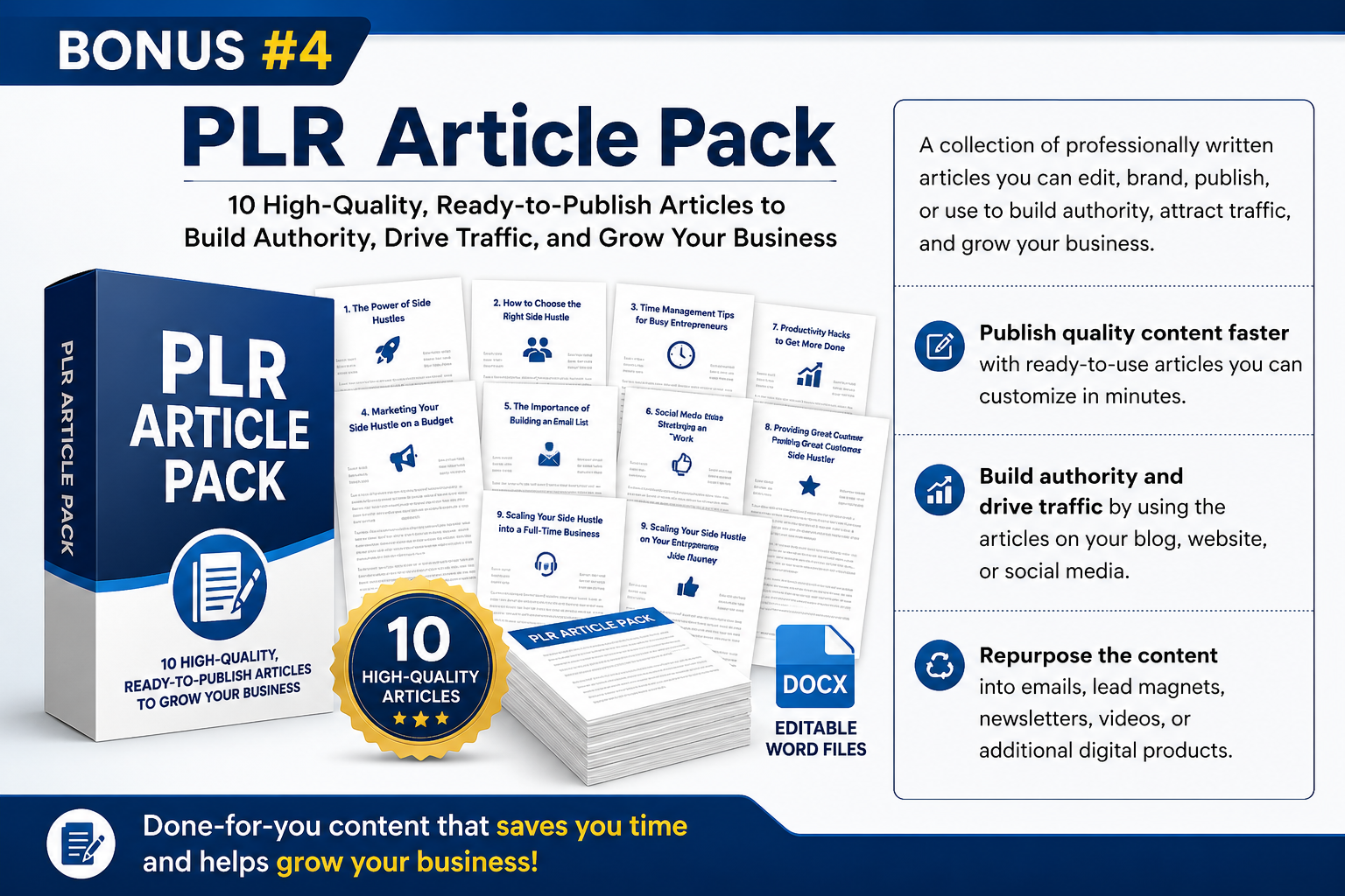 PLR Article Pack Bonus#4