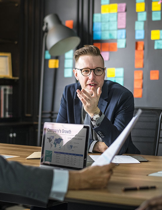 Business people in a meeting