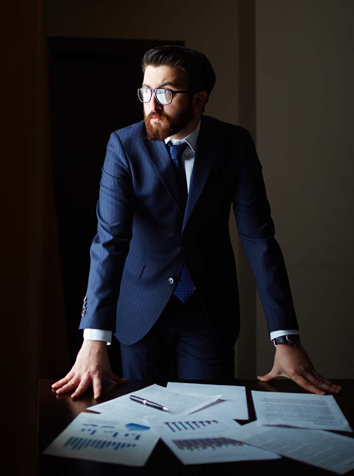 White collar worker
